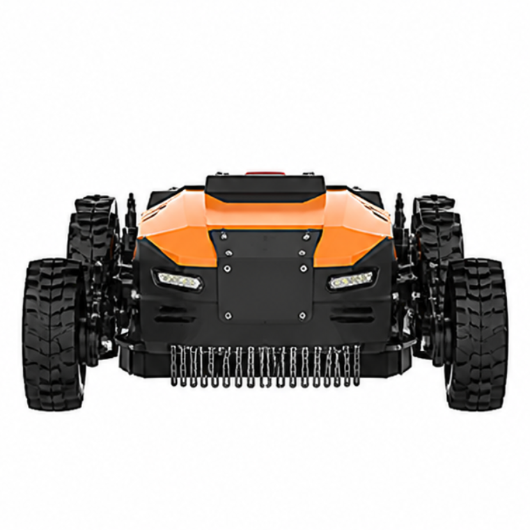 Wheeled Remote Control Lawn Mower Multifunctional Grass Cutting Machine