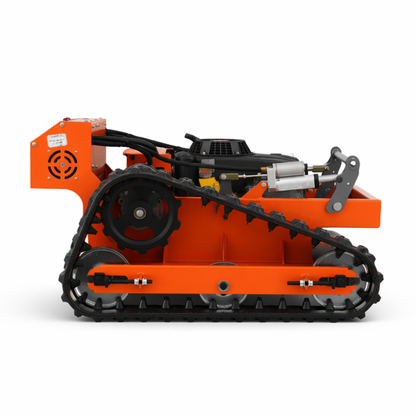 [Model] Tracked Remote-Controlled Mower for Slopes and Rough Terrain