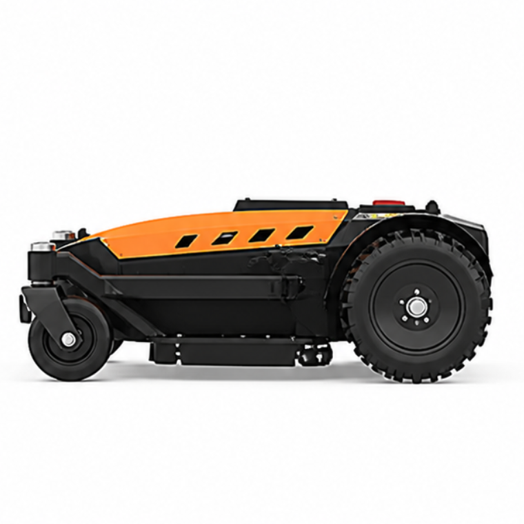Wheeled Remote Control Lawn Mower Multifunctional Grass Cutting Machine