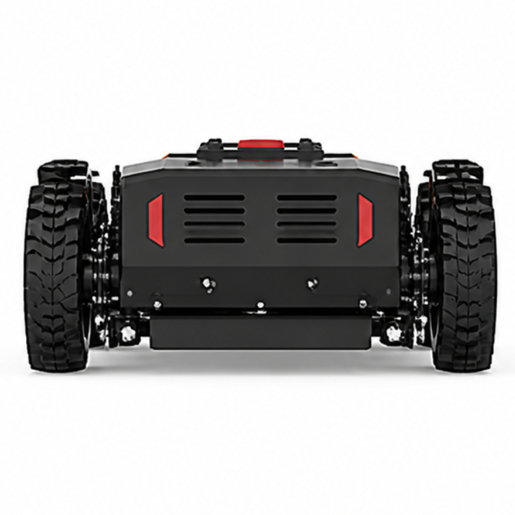 Wheeled Remote Control Lawn Mower Multifunctional Grass Cutting Machine